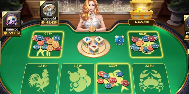 Giải thích luật chơi bầu cua đổi thưởng