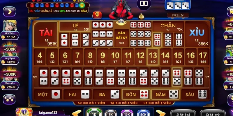 Hướng dẫn chọn bàn chơi Sicbo hiệu quả