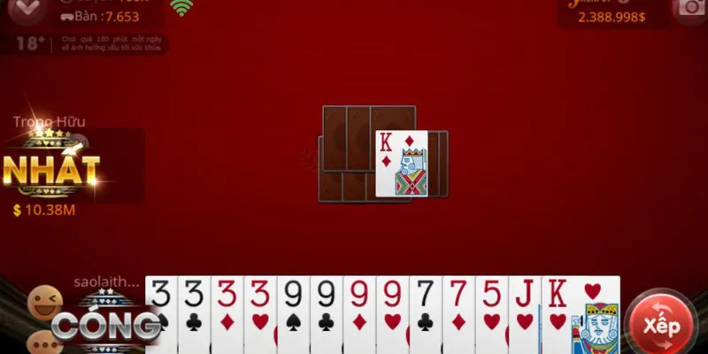 Giới thiệu những luật chơi Tiến lên cần nắm bắt