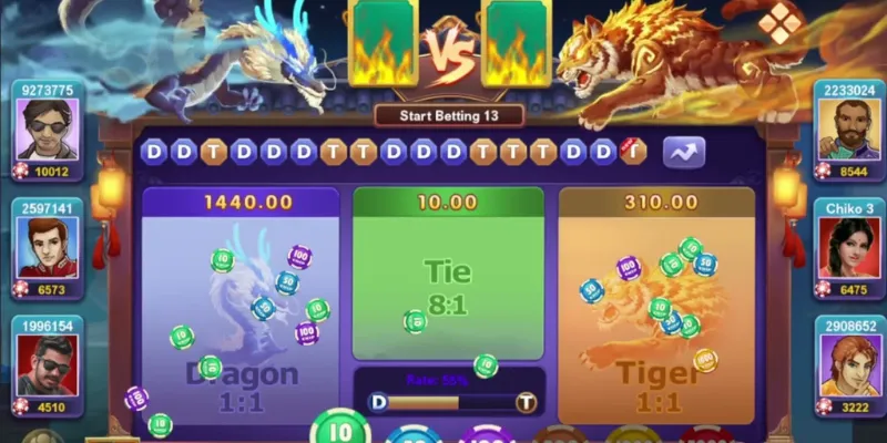 Chia sẻ kinh nghiệm chơi Dragon Tiger để thắng lớn mỗi ván
