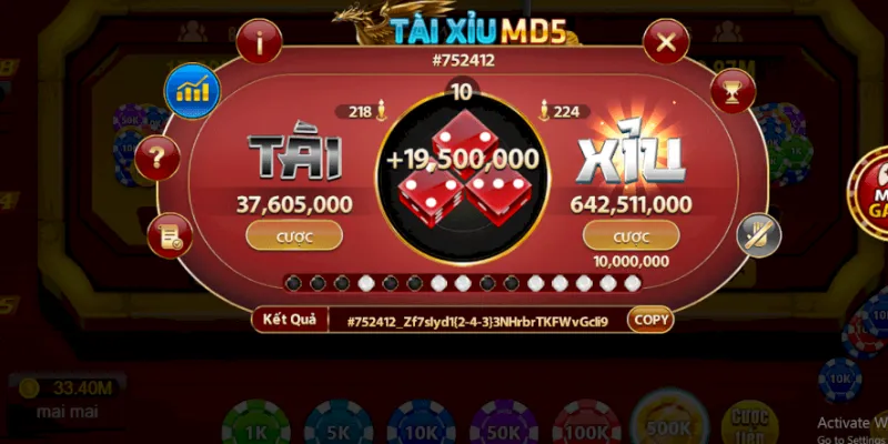 Những vấn đề thường gặp khi chơi tài xỉu MD5