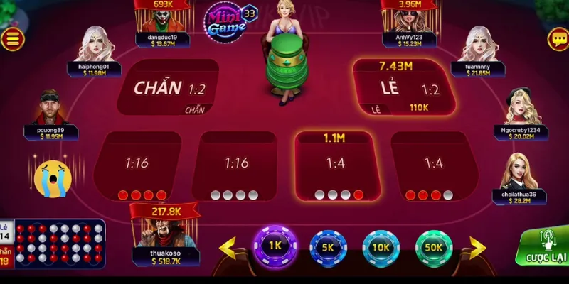 Tìm hiểu các hình thức cược trong xóc đĩa online