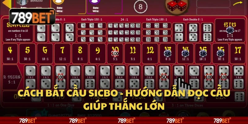 Cách bắt cầu sicbo - Hướng dẫn đọc cầu giúp thắng lớn 1 Cách bắt cầu sicbo - Hướng dẫn đọc cầu giúp thắng lớn