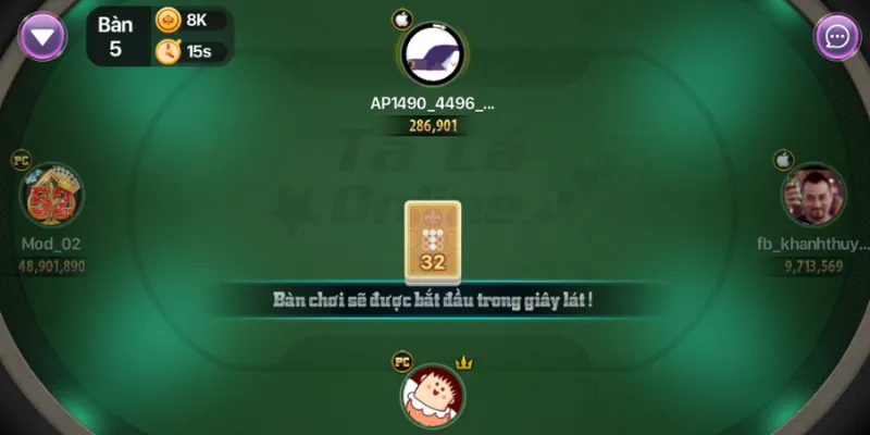 Phân tích tình huống phổ biến trong phỏm 9 cây