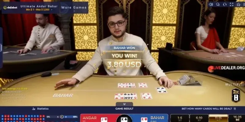 Cách chơi Andar Bahar 789Bet – Mẹo đặt cược hiệu quả nhất 3 Phân loại các loại cược khi chơi Andar Bahar