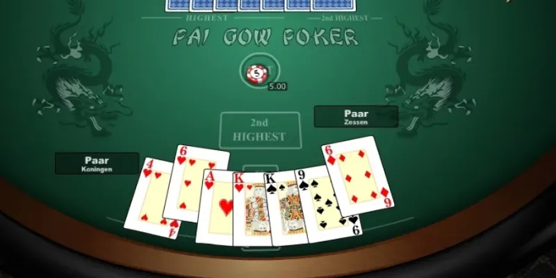 Các tình huống đặc thù trong bài Pai Gow Poker là gì?